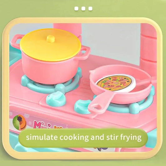 Kids Mini Kitchen Play Set