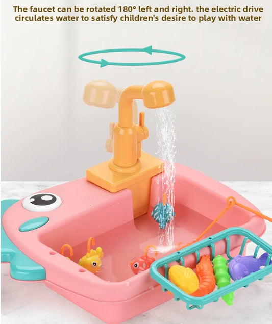 Kids Kitchen Sink Toy Set