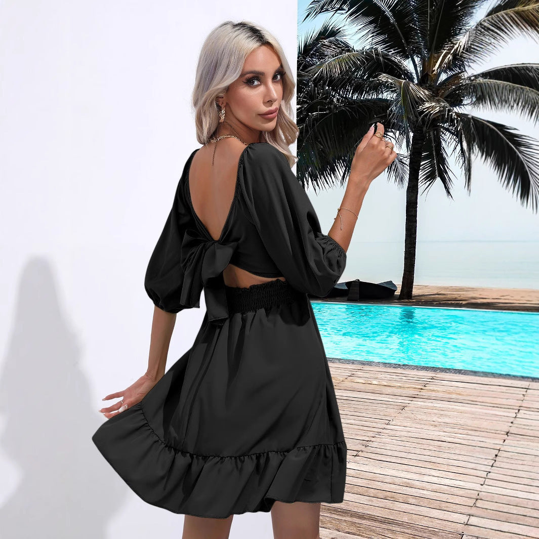 Elegant Summer Lace Dress
