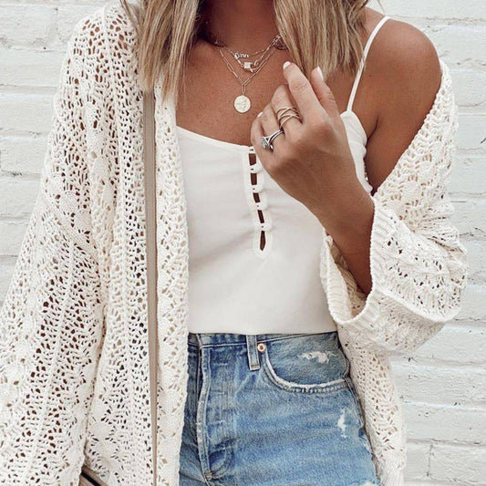 Stylish Women’s Knit Cardigan – Casual Chic Look