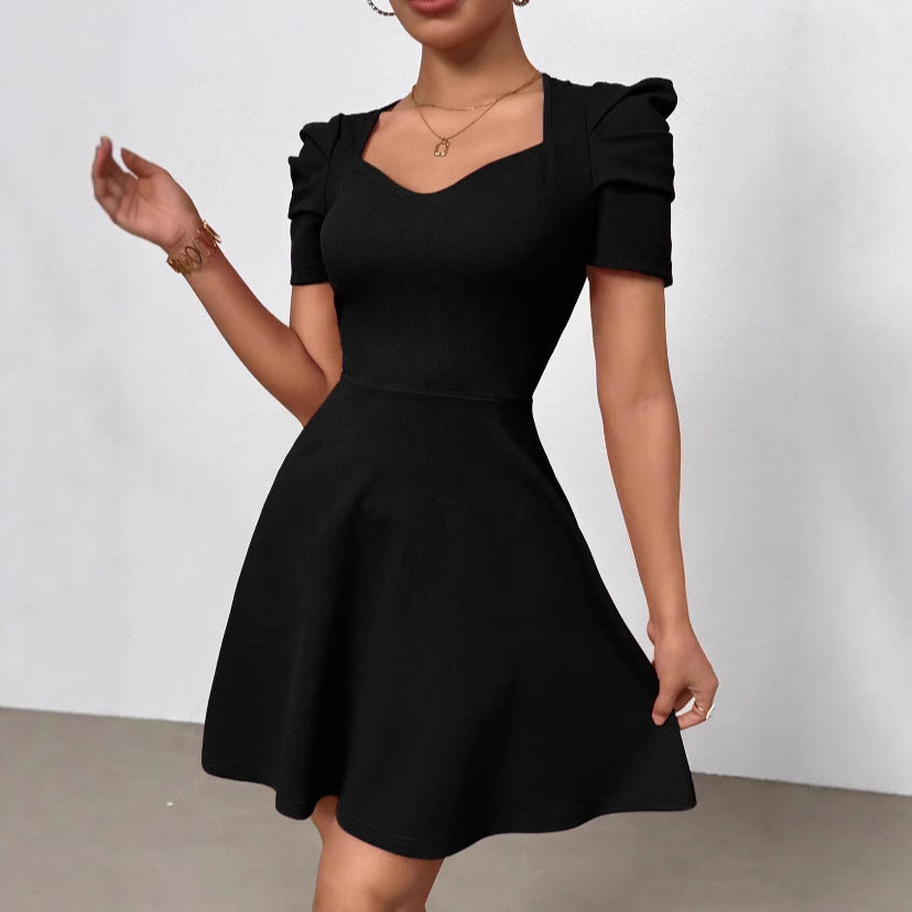 Elegant High-Waist Dress
