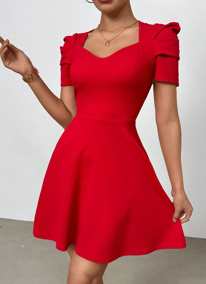 Elegant High-Waist Dress