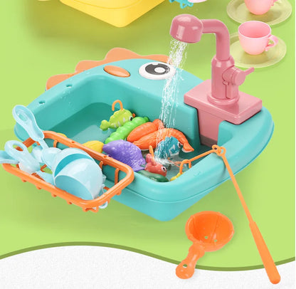 Kids Kitchen Sink Toy Set