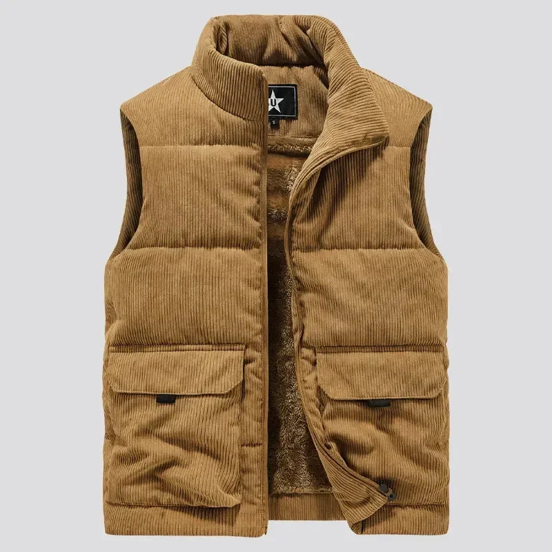 Men's Winter Fleece Vest Jacket