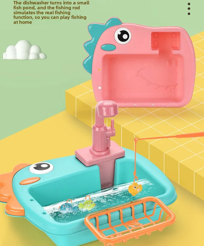 Kids Kitchen Sink Toy Set