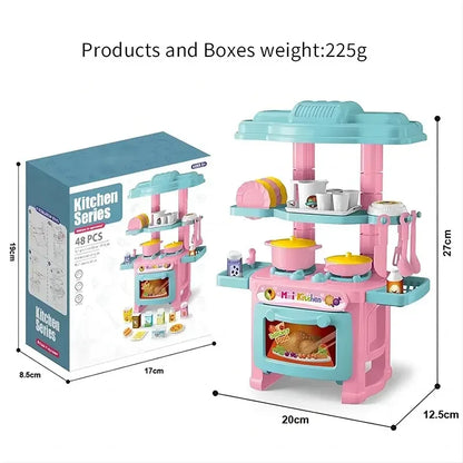 Kids Mini Kitchen Play Set