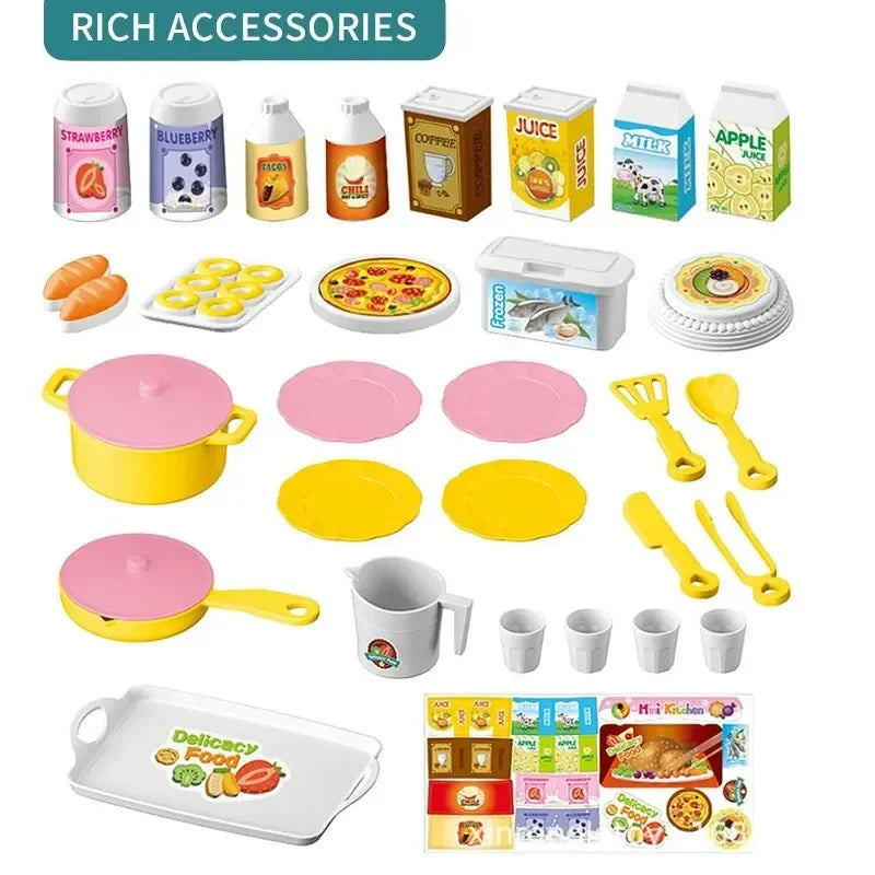 Kids Mini Kitchen Play Set