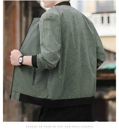 Men’s Casual Baseball Jacket