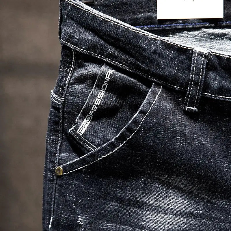 Men’s Slim Fit Ripped Jeans