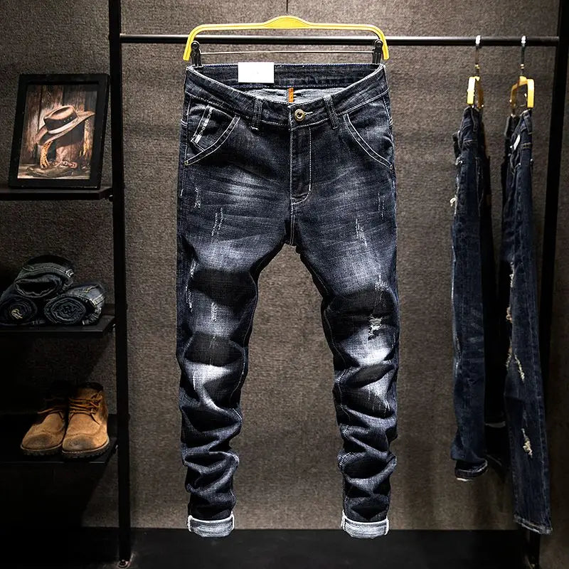 Men’s Slim Fit Ripped Jeans