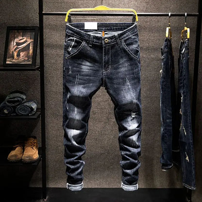 Men’s Slim Fit Ripped Jeans