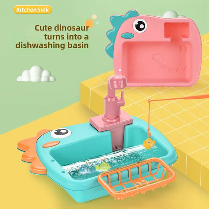 Kids Kitchen Sink Toy Set