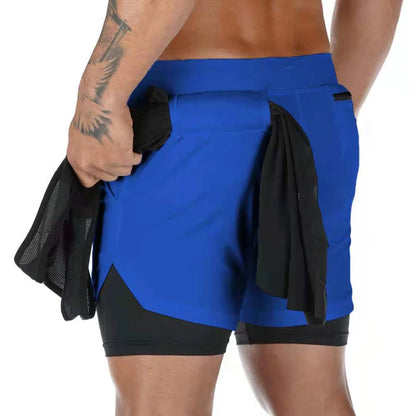 Men’s 2 in 1 Running Shorts