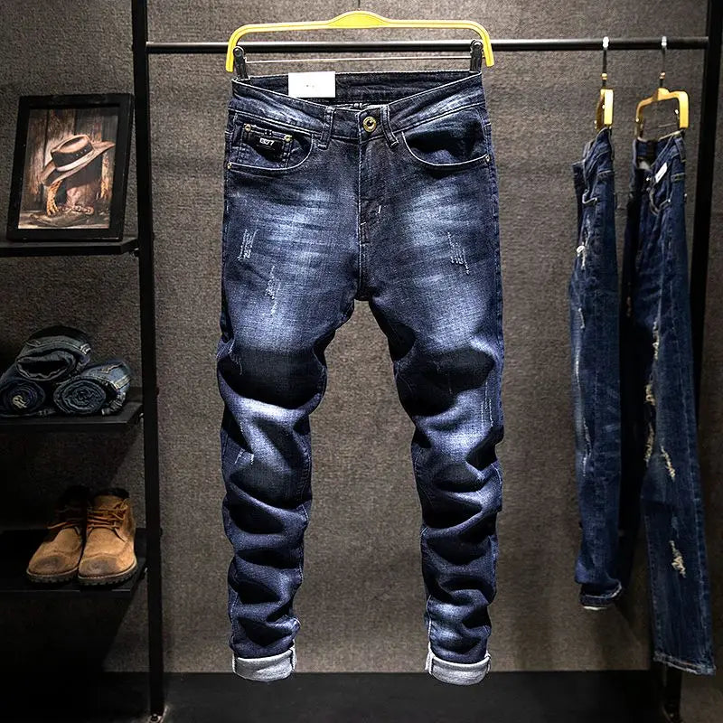 Men’s Slim Fit Ripped Jeans