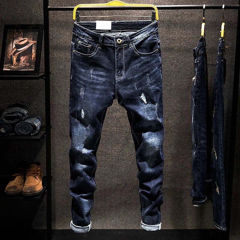 Men’s Slim Fit Ripped Jeans