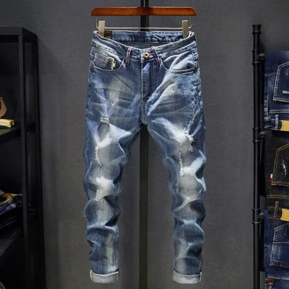Men’s Slim Fit Ripped Jeans