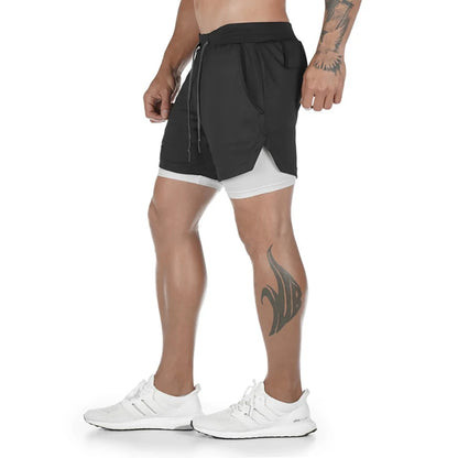 Men’s 2 in 1 Running Shorts