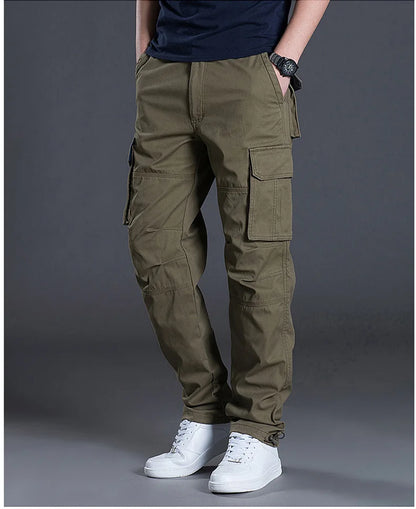 Men’s Cotton Cargo Pants0