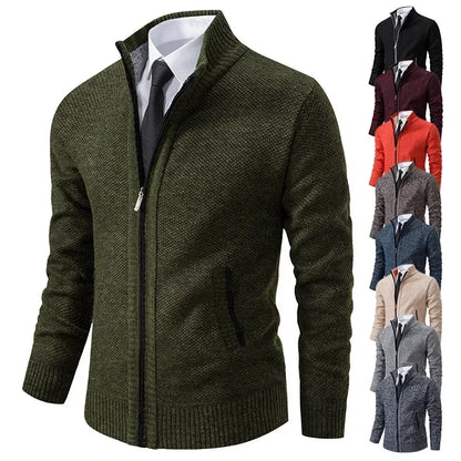 Men’s Casual Zip Sweater Jacket