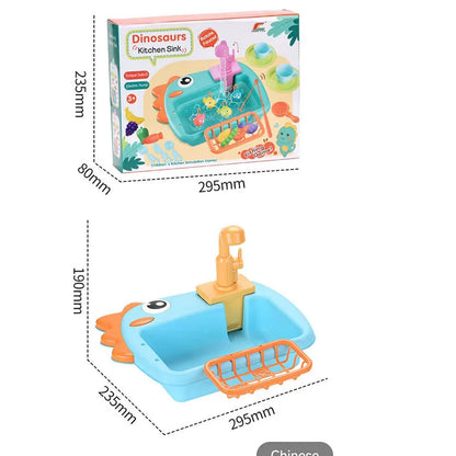 Kids Kitchen Sink Toy Set