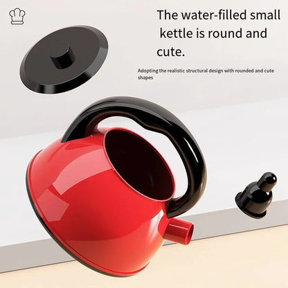 Kids Kitchen Play Set with Cooking Accessories