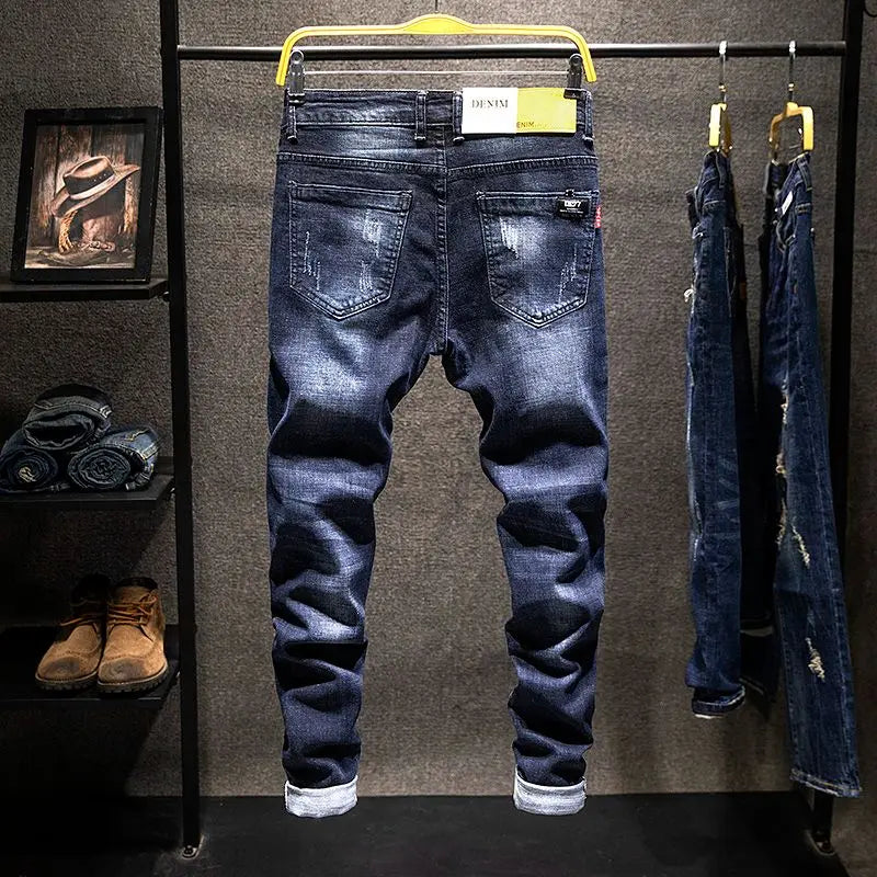 Men’s Slim Fit Ripped Jeans