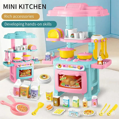 Kids Mini Kitchen Play Set