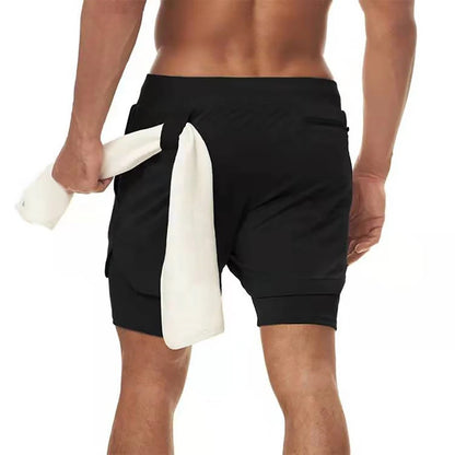 Men’s 2 in 1 Running Shorts