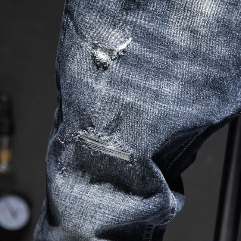 Men’s Slim Fit Ripped Jeans