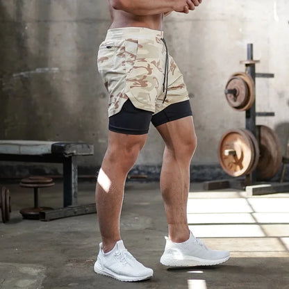 Men’s 2 in 1 Running Shorts