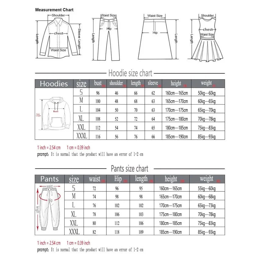 Men’s Casual Tracksuit Set