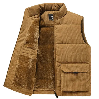 Men’s Winter Fleece Vest Jacket
