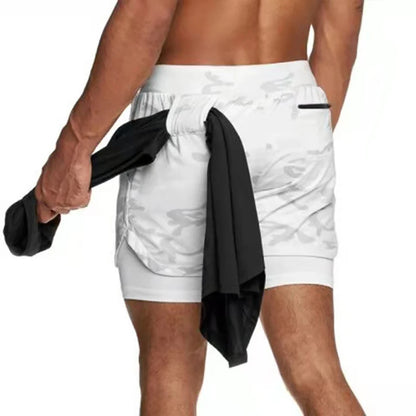 Men’s 2 in 1 Running Shorts