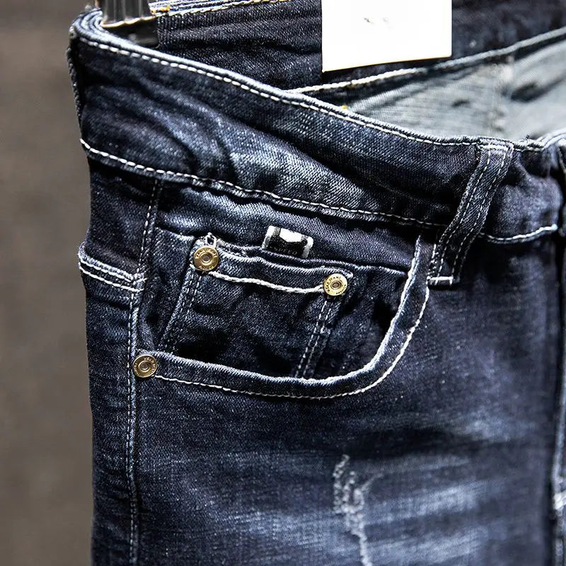 Men’s Slim Fit Ripped Jeans