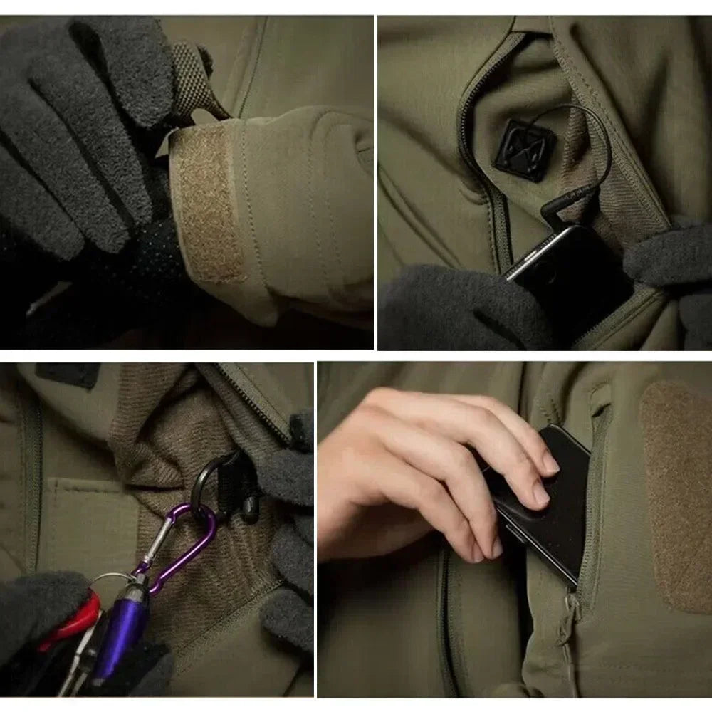 Men’s Waterproof Outdoor Tactical Jacket