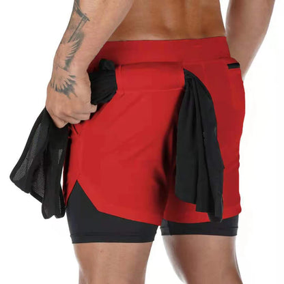 Men’s 2 in 1 Running Shorts