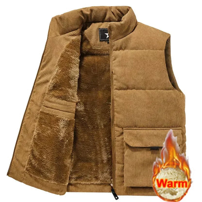 Men’s Winter Fleece Vest Jacket