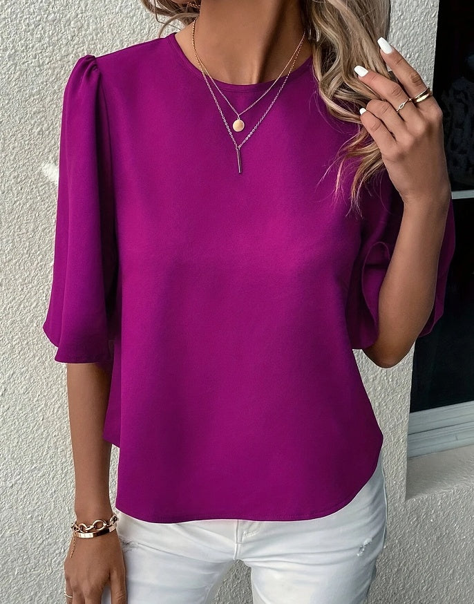 Elegant Women’s Loose Blouse – Casual & Chic Style
