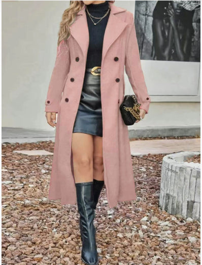 Elegant Longline Women’s Coat