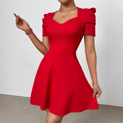 Elegant High-Waist Dress