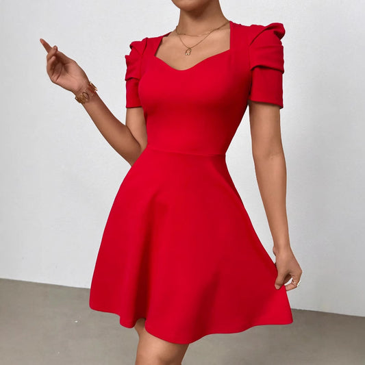 Elegant High-Waist Dress