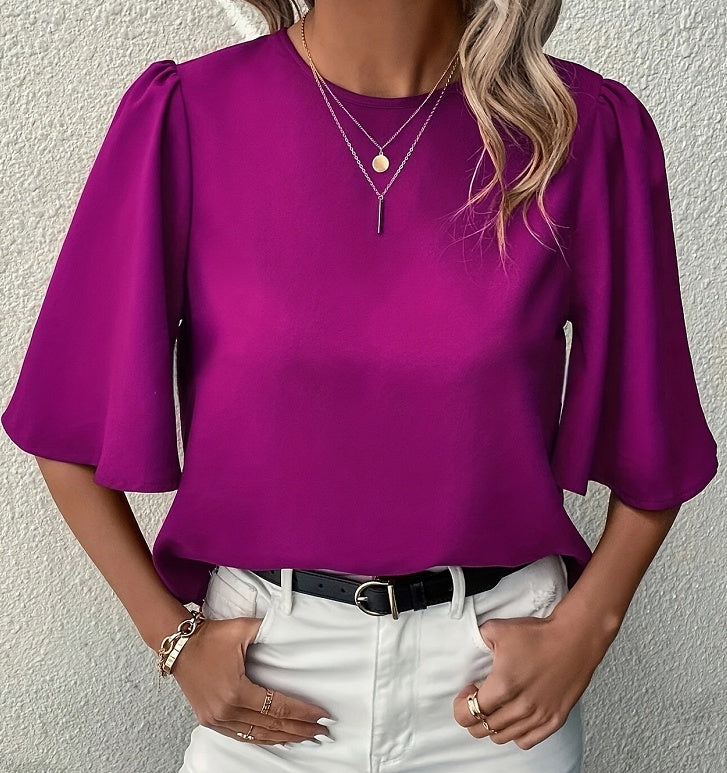 Elegant Women’s Loose Blouse – Casual & Chic Style
