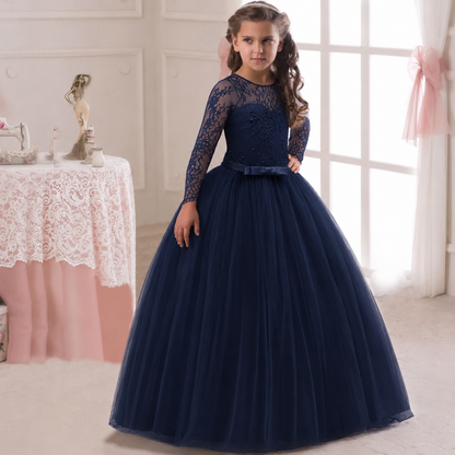 Princess Lace Ball Gown for Girls